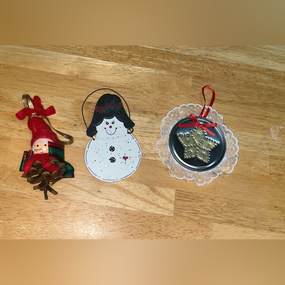 🎄💖 Vintage Christmas Tree Ornaments Bundle